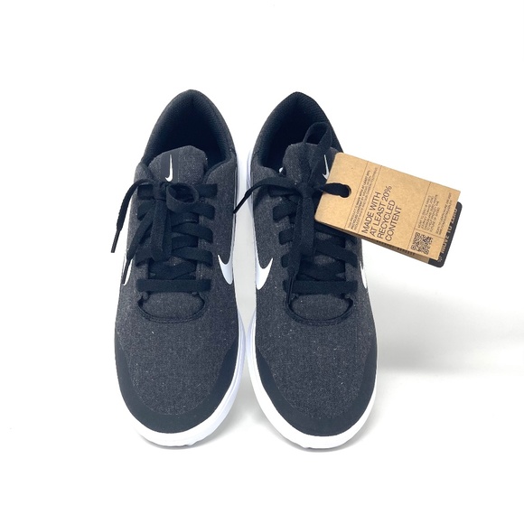 💖MEGA SALE💖NIKE VICTORY G LITE Black Canvas Men's Sneakers CW8190 024 - Picture 9 of 11